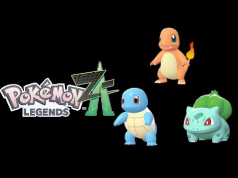 Pokémon Legends: Z-A How to Get Charmander & Squirtle & Bulbasaur