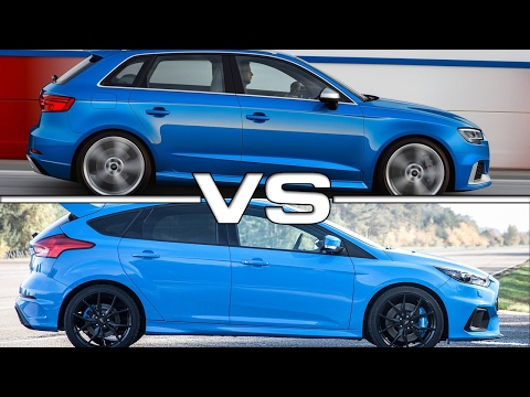 2017 Audi RS3 Sportback vs 2016 Ford Focus RS