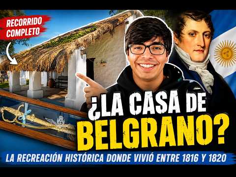 ¿Dónde vivió Manuel Belgrano en Tucumán? | Recorriendo la Casa Belgraniana