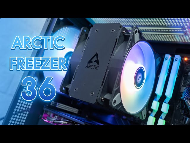 ARCTIC FREEZER 36 ชุดลม 4 ฮีทไปป์ ประกอบง่าย ใช้กับ Intel Core i5 14500