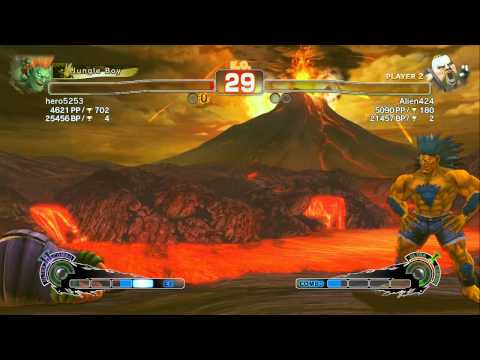 hero5253 (Blanka) VS Alien424 (Rufus) Super Street Fighter IV Arcade Edition 2012 720p HD