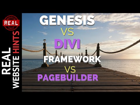 Divi 3 theme vs Genesis Framework a WordPress Framework vs Page Builder