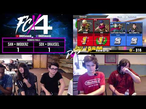 FCX 4 - WINNERS FINALS - San + iModerz Vs. SDX + Draxsel