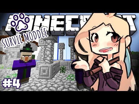 Flanny -  LOOTTING and Exploration: A CURSED VILLAGE!  Minecraft Survival modded Ep.4