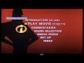 The Incredibles Collector S Edition 2005 DVD THX Original Pitch DVD Menu DVD TV VIZIO