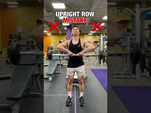 STOP DOING THIS Upright Row Mistake‼️