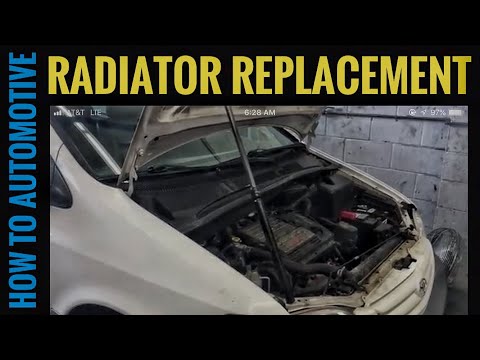 How to Replace the Radiator on a 2001 Toyota Sienna