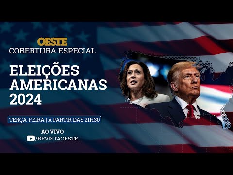    AO VIVO   COBERTURA ESPECIAL OESTE | ELEIÇÕES AMERICANAS 2024: DONALD TRUMP X KAMALA HARRIS