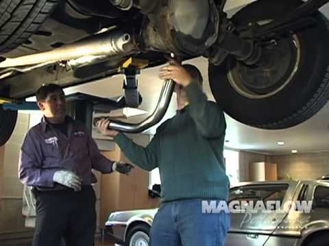 Magnaflow Exhaust Install - Dodge Dakota V8