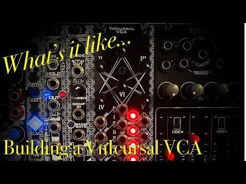 Zlob Modular VnIcursal VCA - DIY Eurorack Modular Kit Build Video
