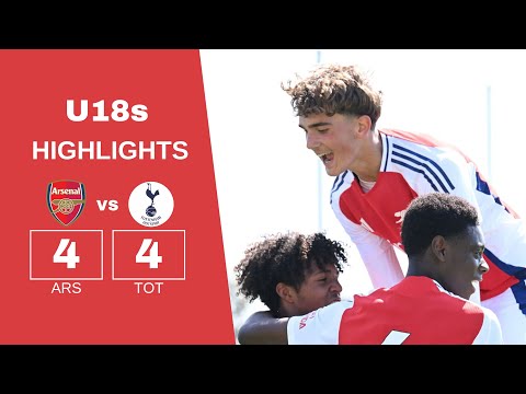 8 Goal Madness! Arsenal U18 4-4 Tottenham U18 | North London Derby Highlights | U18 PL (29/04/25)
