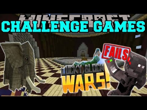 Minecraft NERUBIAN CHALLENGE GAMES PopularmmoS GamingWithJen  Lucky Block Mod