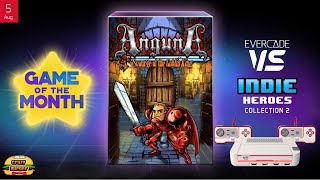 Evercade Game of the Month August - Anguna Scourge of the Goblin King! Indie Heroes Collection 2!