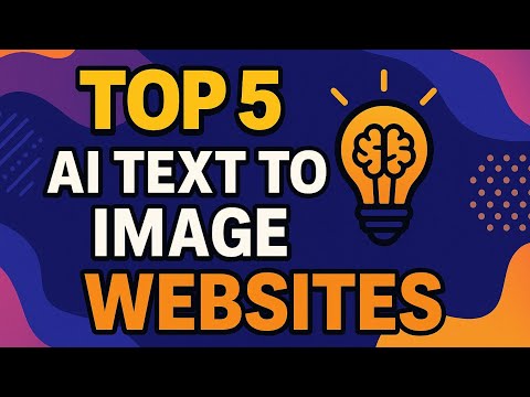 'Top 5 Free AI Websites to Generate Images | बिना पैसे फोटो बनाओ!' #texttoimage #easymytech #ai
