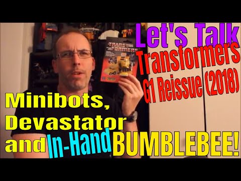 Transformers G1 Bumblebee Reissue, Minibots and Devastator Opinions - GotBot True Review NUMBER 434