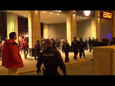 Thügida Ableger „Wir lieben Ostthüringen“ Demo und Gegendemo in Gera 19.09.2015