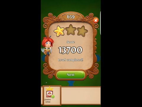 Blossom Blast Saga Level 659