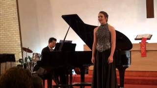 Anna Stephens sings 'Hark the echoing air' by Henry Purcell