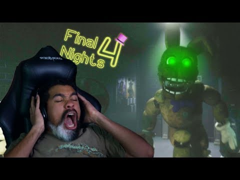 I ALMOST HAD A HEART ATTACK PLAYING THIS!! | Final Nights 4 [NIGHT 1 COMPLETE]