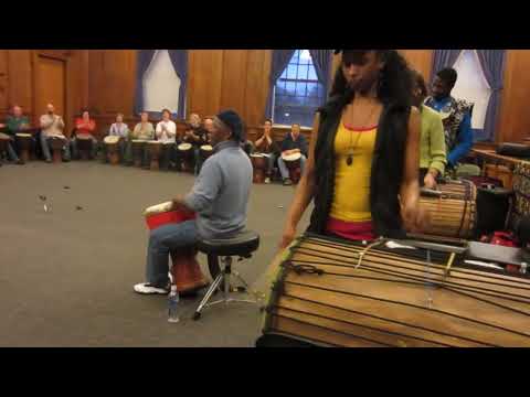 Mamady Keita at Medford City Hall 2011 - Grandmasters Tour Day 1 - AM
