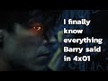 Everything Barry said in 4x01 with scenes from season 1 to 7 [COMPLETE FINAL VERSION]