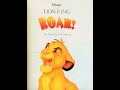 DISNEY The Lion King Roar Simba Nala Zuzu