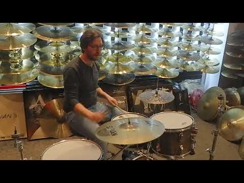 Quick Demo of Sabian AAX X-Plosion 16in Crash