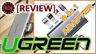 [REVIEW JUJUR] UGREEN 8 IN 1 USB HUB TYPE C WITH HDMI-PD CHARGER-CARD READER-ETHERNET