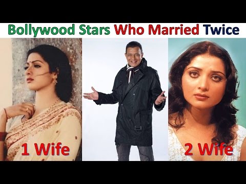 Top Bollywood Stars Married Twice | 2017