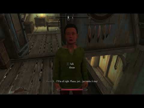 Dragonborn's son during Battle for Whiterun. Skyrim Anniversary Edition