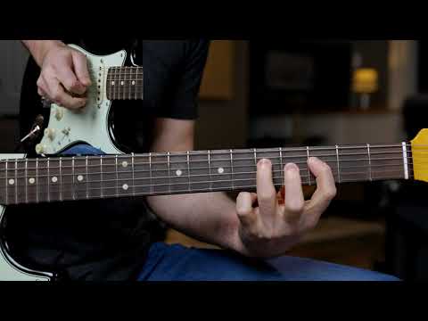 Minor 12 Bar Blues Solo Lesson