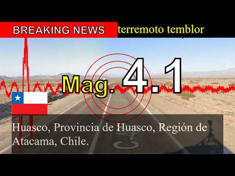 😱🚨Últimas noticias: Terremoto M 4.1 sacude Huasco, Provincia de Huasco, Región de Atacama, Chile.!