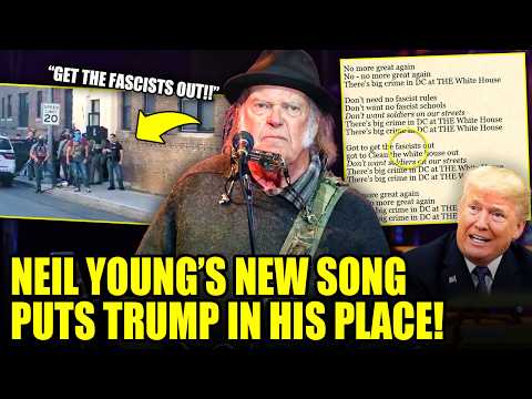Neil Young CALLS OUT Trump in SCATHING Protest Song