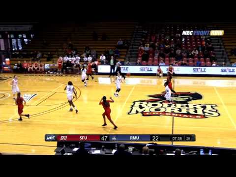 RMU vs SFU - Women's Basketball Highlights