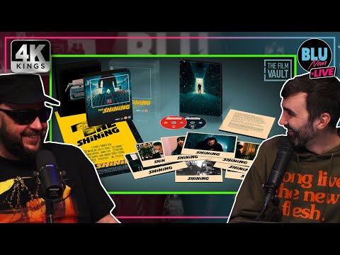THE SHINING 4K & POLTERGEIST 4K from FILM VAULT | Big Box & Steelbook Only Editions | 4K Kings Clips