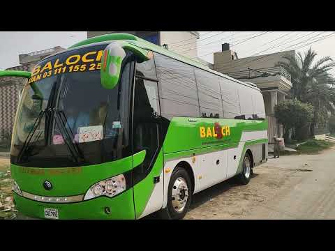 Baloch Transport Company New Yutong Mini bus