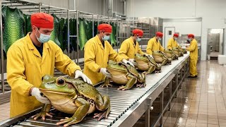 Download lagu How Frog Leather Is Made 🐸 | Million-Dollar Luxury Products Factory | Process Lab mp3