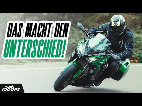 6 PS weniger - trotzdem schneller! Test Kawasaki Ninja 1100 SX SE 2025
