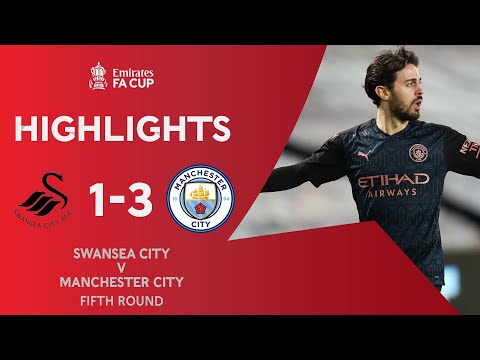 City Sweep Swans In Record-Breaking Win | Swansea City 1-3 Manchester City | Emirates FA Cup 2020-21
