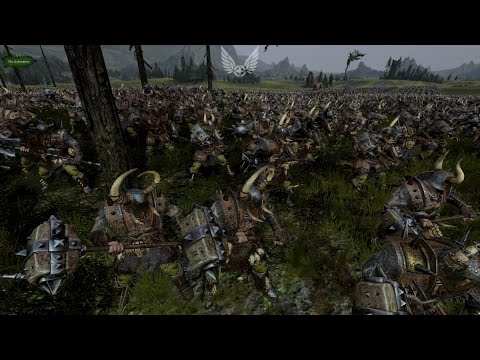 Total War Warhammer 2 - Norsca vs Warriors of Chaos