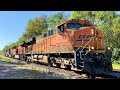 Norfolk Southern Power Move With BNSF Union Pacific Engines