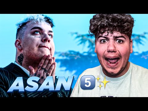 PURO FLOW Y BARRAS 🥶😬 REACCIONO a ASAN - 5strellas (Official Video)