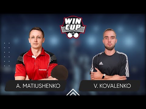12:45 Andrii Matiushenko - Viacheslav Kovalenko West 2 WIN CUP 04.09.2024 | Table Tennis WINCUP