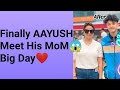 Finally AAYUSH MEET HIS MOM ❤Best Mom#alizehjamali #aayujanta #aayuzeh