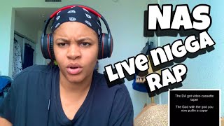 NAS “ LIVE NIGGA RAP “ FT MOBB DEEP “ REACTION