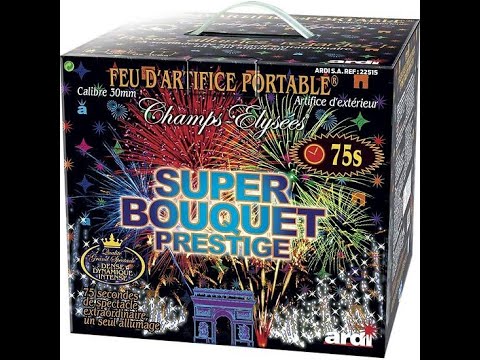 22335 - SUPER BOUQUET PRESTIGE - PORTABLE CHAMPS ÉLYSÉES LA BOUTIQUE DE LARTIFICIER