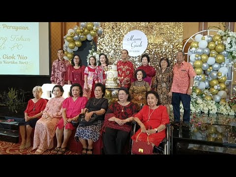 Ulang Tahun ke 80 Ibu Tan Giok Nio / Ibu Ratna Kartika Sari.12 Oktober 2024. Hotel Novotel Solo.