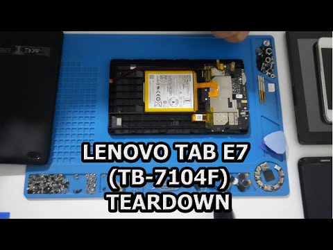 LENOVO TAB E7 - TEARDOWN (TB-7104F)