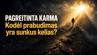Pagreitinta karma - kodėl prabudimas yra toks sunkus kelias? 2026 07 25