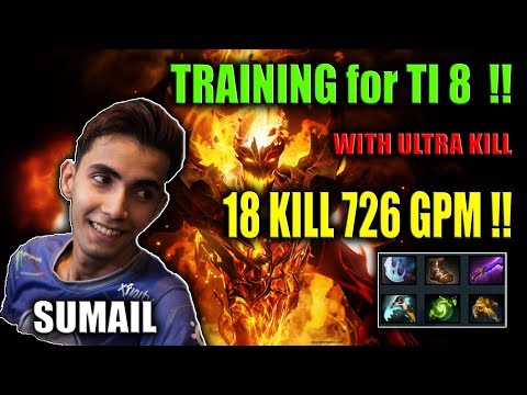 Sumail Shadow Fiend 18 Kill !! Gameplay Highlight